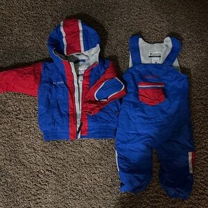Columbia Kids' Red and Blue Winter Set